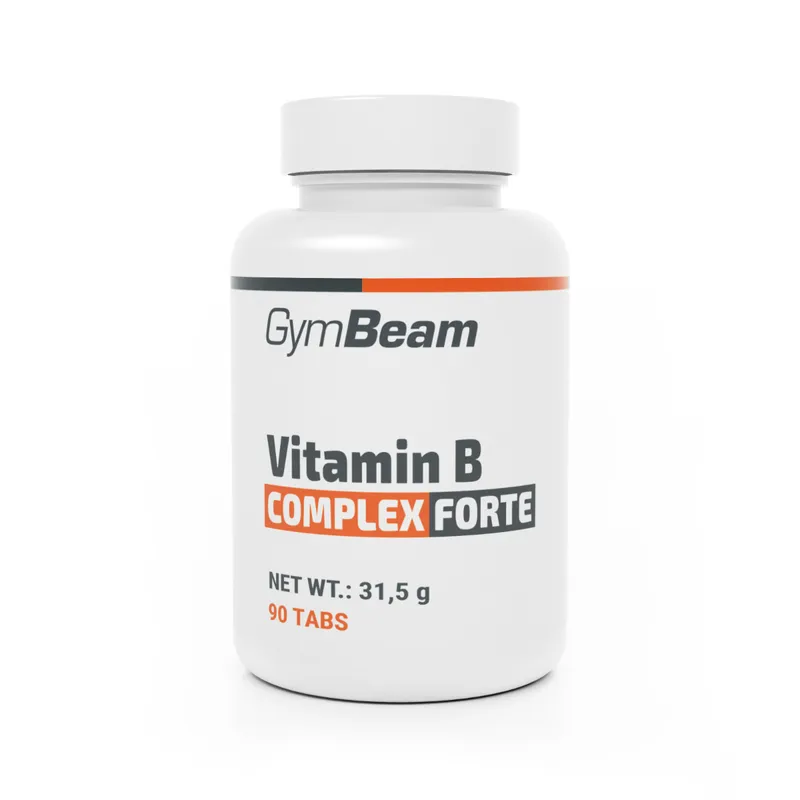 GymBeam GymBeam Vitamin B-Komplex Forte 90 Tabletten ohne Geschmack – Produktbild 1 von 1