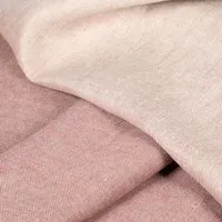 Vieböck Vieböck Leinengewebe Denim in Köperbindung aus 100% Bioleinen (77,50€ /m), Rosé (rosa), – Produktbild 1 von 1