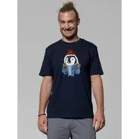watapparel watapparel T-Shirt Unisex Pinguin, French navy, – Produktbild 1 von 1