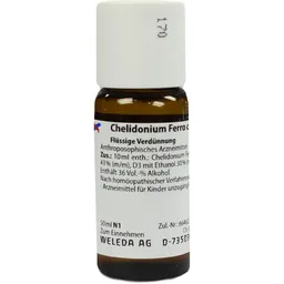 Weleda WELEDA CHELIDONIUM FERRO CULTUM D 3 Dilution 50 ml Dilution – Produktbild 1 von 1