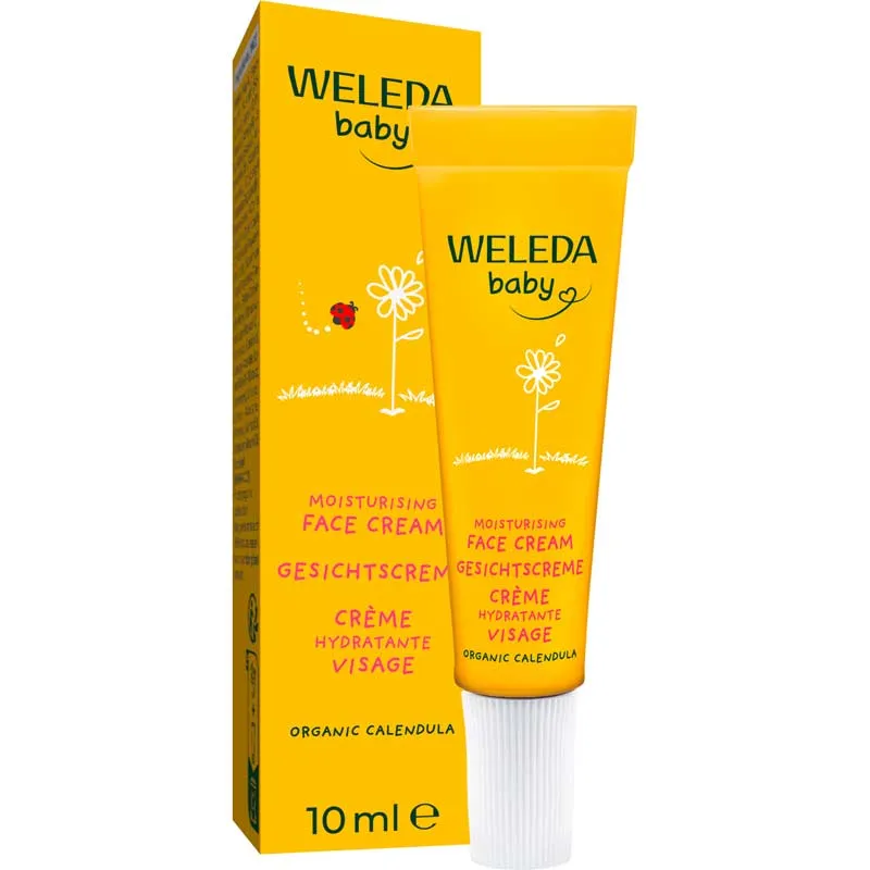 Weleda Weleda Baby Gesichtscreme Calendula 10 ml Creme – Produktbild 1 von 1