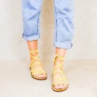 Rarámuri Weiches Band zum Kombinieren mit Ihren Rarámuri-Bandsandalen., Yellow, – Produktbild 1 von 1