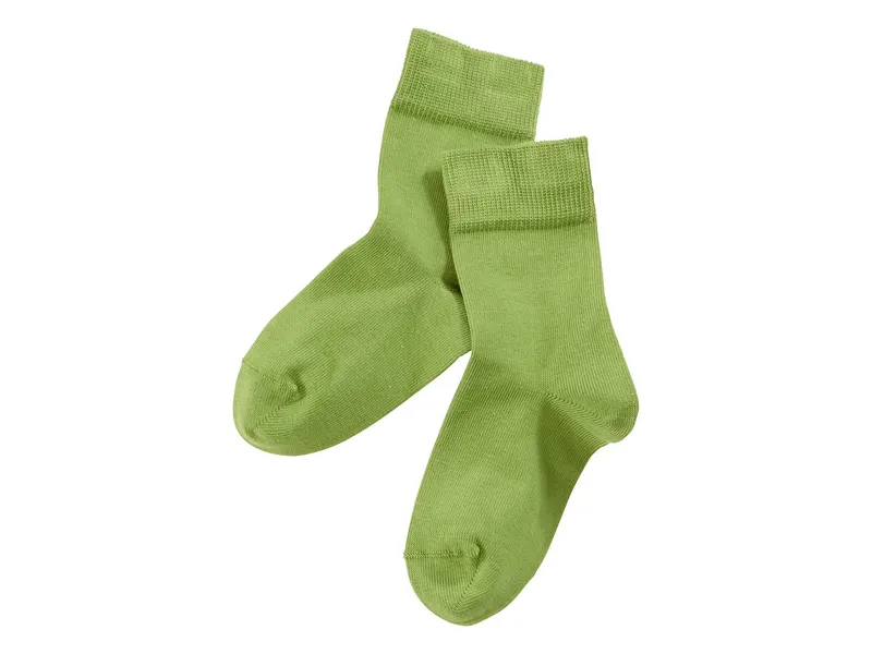grödo Kinder Socken moos Gr.1-2, Grün, – Produktbild 1 von 1