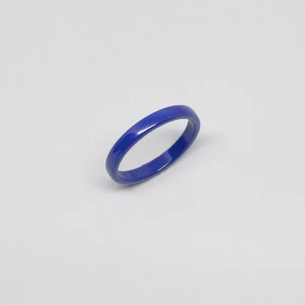 fejn jewelry fejn jewelry Ring zirconia Keramikring, Electric blue, – Produktbild 1 von 3
