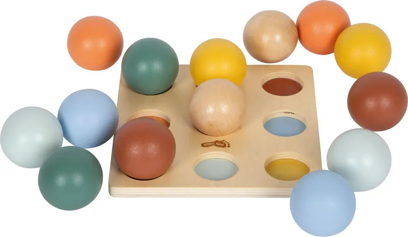 small foot small foot Spiel Montessori Sortierspiel, Lernspiel, Bunt, – Produktbild 2 von 6