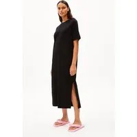 ARMEDANGELS ARMEDANGELS XELINAA JERSEY Damen Heavyweight Jerseykleid aus recyceltem Baumwoll Mix, Black, – Produktbild 1 von 1