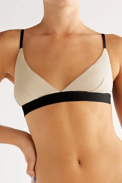 True North "True North" Damen Bralette-BH aus Tencel Micromodal T1500, Abbey stone, – Produktbild 1 von 2