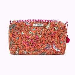 KIKOONI KIKOONI Kosmetiktasche orange palm – Produktbild 1 von 1