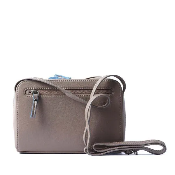 Vargu Vargu Leder-Umhängetasche Loreen 1, Taupe, – Produktbild 4 von 4