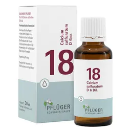 Biochemie Pflüger Schüßler Biochemie Pflüger 18 Calcium sulfurat.D 6 Tropfen – Produktbild 1 von 1