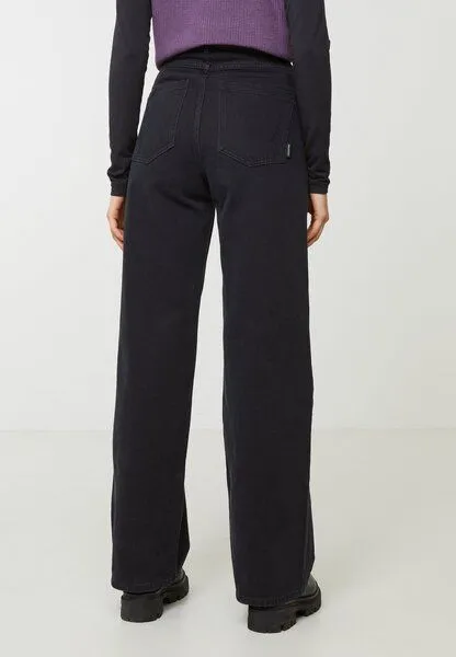 recolution Damen Denim aus Bio-Baumwolle Mix - COMMELINA - recolution, Washed black (schwarz), – Produktbild 2 von 4