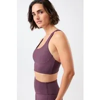 mandala Mandala Racer Bra, Burgundy (lila), – Produktbild 1 von 1