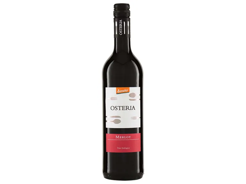 Bio-Rotwein Merlot "OSTERIA" IGT 0,75 l – Produktbild 1 von 1
