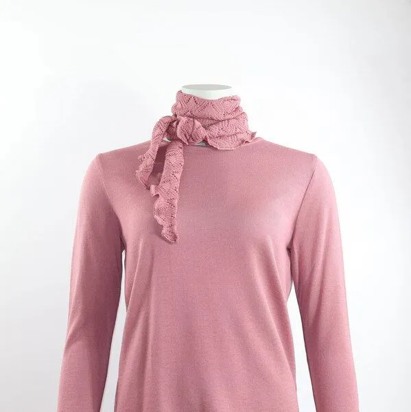 Invero Invero kleiner Merino Schal Daisy, Cassis, – Produktbild 2 von 2