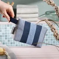 nahtur design nahtur-design Kosmetiktasche aus 100% Leinen | Kleine Leinentasche – Produktbild 1 von 1
