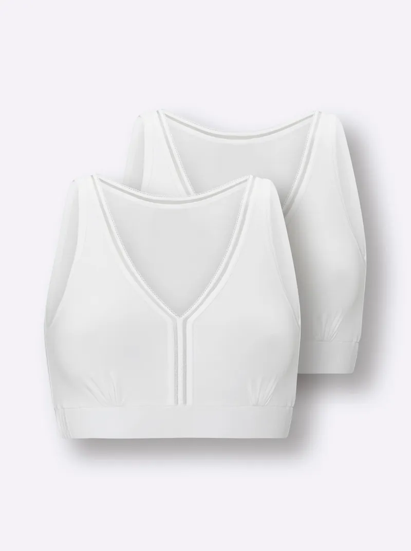 wäschepur Bustier weiß, Weiß, – Produktbild 1 von 2