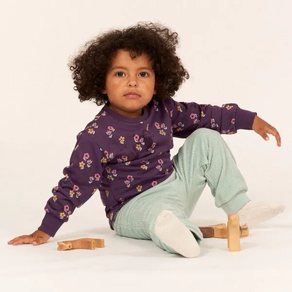 Sense Organics Sense Organics Babyhose in Eismintgrün, Modell THORE, Eismintgrün, – Produktbild 2 von 4