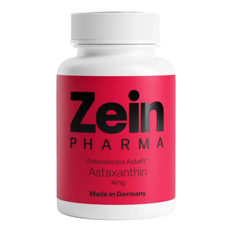 ZeinPharma ZeinPharma Astaxanthin mit patentiertem Astafit 4mg Kapseln – Produktbild 1 von 1