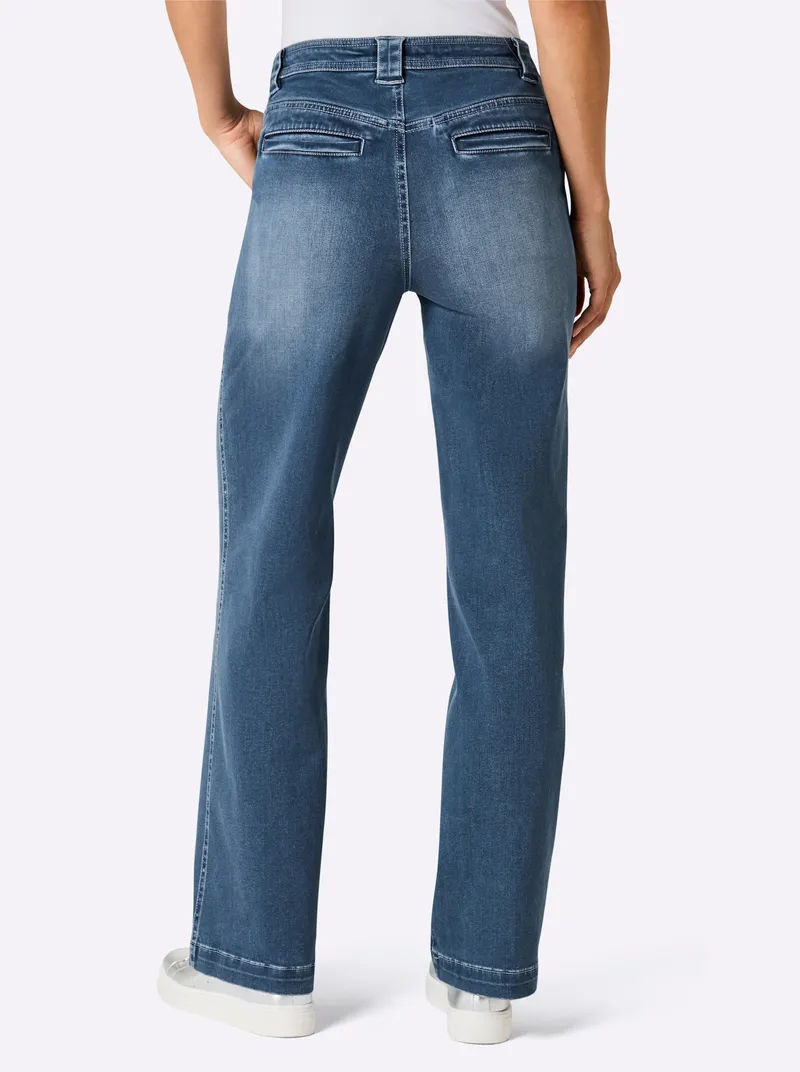 Schlagjeans, Blue-bleached, – Produktbild 3 von 3