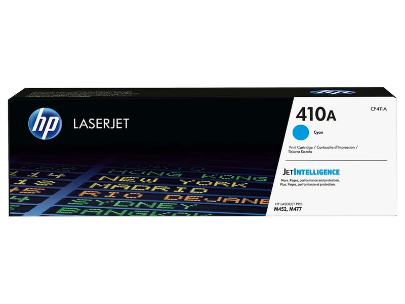 Hewlett Packard hp Druckkassette CF411A, Nr. 410A cyan – Produktbild 1 von 1