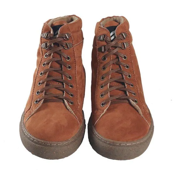 Fairticken Fairticken Veganer Winter-Sneaker MERCOL mit Fütterung, Cognac (braun), – Produktbild 2 von 4
