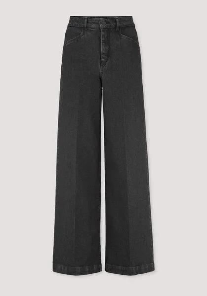 hessnatur hessnatur Jeans VONNA Super Wide Leg BETTER RECYCLING aus Bio-Denim, Black, – Produktbild 4 von 4