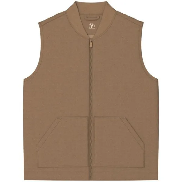 YTWOO YTWOO Unisex-Bodywarmer mit Teddykragen, Dark camel, – Produktbild 2 von 4