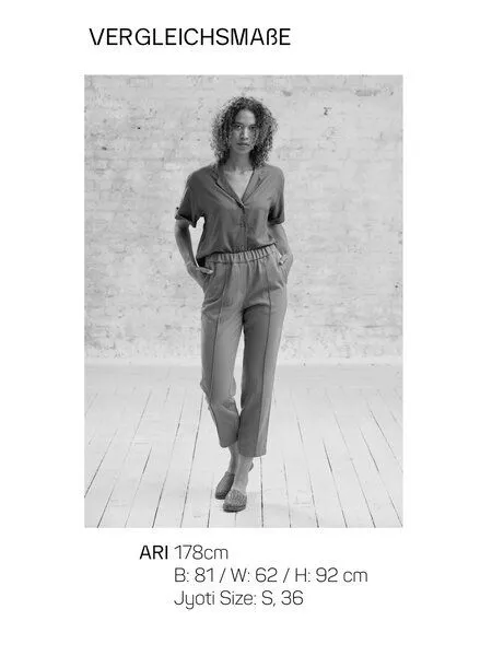 Jyoti - Fair Works Jyoti - Fair Works Modal Bluse Avaani, Flieder, – Produktbild 1 von 4
