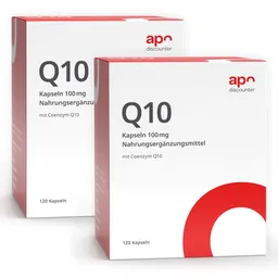 apodiscounter Q10 Kapseln 100 mg mit Coenzym Q10 von apodiscounter – Produktbild 1 von 1