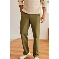 TWOTHIRDS TWOTHIRDS Herren vegan Hose Vaqava Olive, Olivgrün, – Produktbild 1 von 1