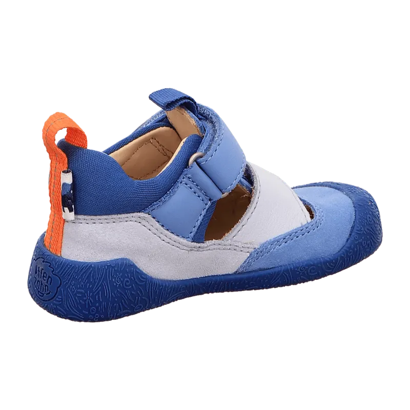 Affenzahn Affenzahn Lauflerner Sandale Freely Elefant für Kinder, blau, Größe 25 EU, Blau, – Produktbild 5 von 7