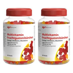 apodiscounter apodiscounter Multivitamin Fruchtgummibärchen zuckerfrei – Produktbild 1 von 1