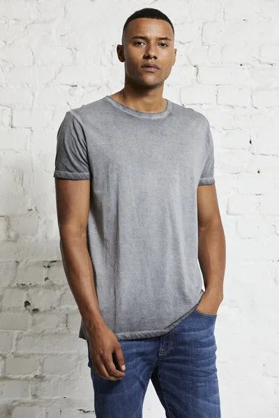 Wunderwerk Wunderwerk Herren T-Shirt aus Bio-Baumwolle "Core Tee mal tinto male", Grau (truffle 380), – Produktbild 2 von 3