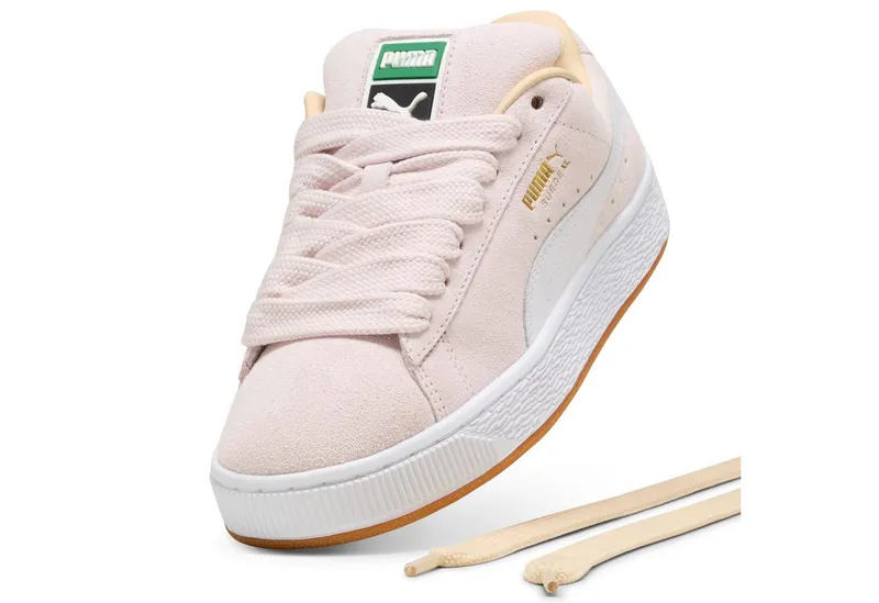 Puma Puma SUEDE XL Sneaker mit Lederobermaterial, mit SOFTFOAM+ Dämpfungstechnologie, Rosa, – Produktbild 5 von 5