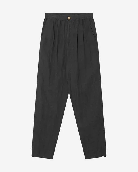 MATONA Matona Lange Hose | Classic Linen Pants | aus Leinen, Black, – Produktbild 1 von 1