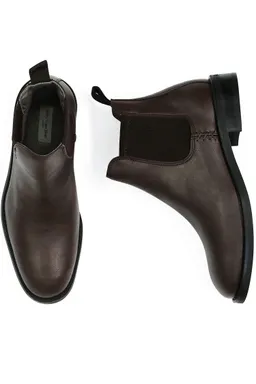 Will's Vegan Store Will's Vegan Store Herren vegan Chelsea Boots Dunkelbraun – Produktbild 1 von 1