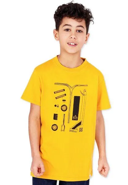 Band of Rascals Band of Rascals Scooter Parts T-Shirt, Mustard, – Produktbild 1 von 3