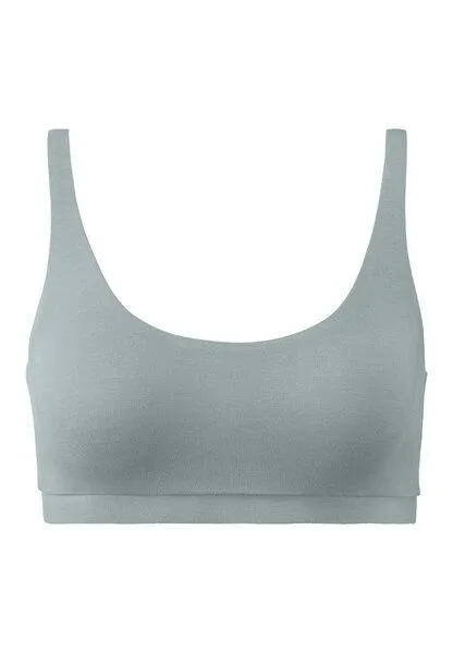 hessnatur hessnatur Bustier PURE SENSE aus TENCEL Modal, Nebelblau, – Produktbild 3 von 4