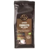 El Puente El Puente Correcto - Bio-Espresso gemahlen 250 g | Fair Trade | Bio-zertifiziert | Vegan | Glutenfrei – Produktbild 1 von 1