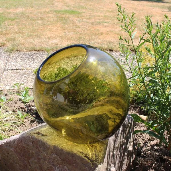 Mitienda Shop Mitienda Shop Dekovase grün, Terrarium – Produktbild 2 von 3