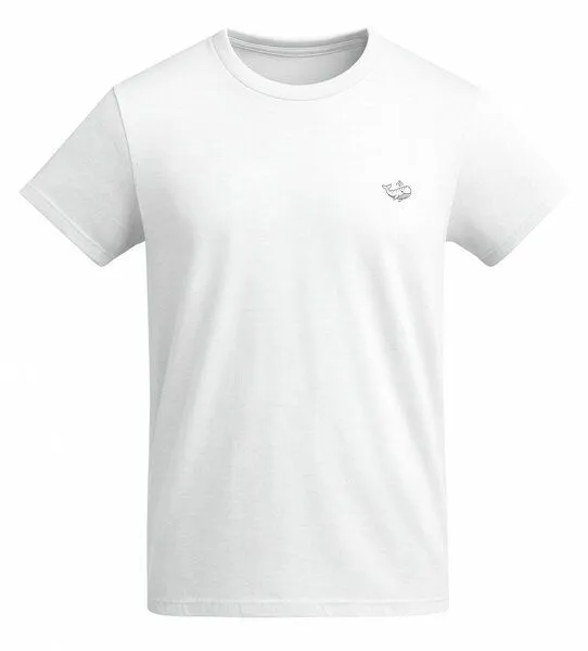 vis wear vis wear Wal der Liebe - Organic Shirt, Weiss, – Produktbild 4 von 4