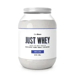 GymBeam GymBeam Just Whey Protein aus Weidehaltung 1000 g Cookies & Creme – Produktbild 1 von 1