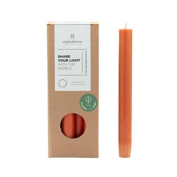 Originalhome Originalhome Gute Stabkerzen für bewusste Geschenke - paraffinfrei & vegan, Braun (terra), – Produktbild 1 von 4