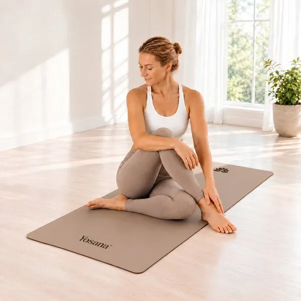 Yosana Yosana Yogamatten Starter Set 4-Teilig, Sandbeige, – Produktbild 6 von 7