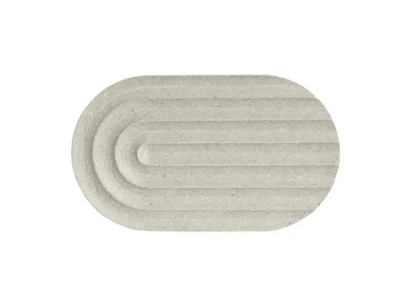 WYE WYE Seifenschale "Pure" Maße 12 x 7 x 1 cm, Grau, – Produktbild 1 von 2