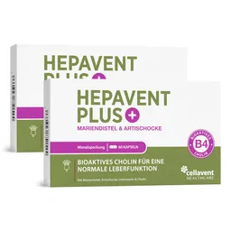 Cellavent Healthcare Leberkur Cholin Kapseln - Hepavent PLUS 2 Monat – Produktbild 1 von 1
