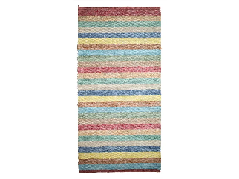 Schurwollteppich "Amalfi" 250 x 350 cm, Bunt, – Produktbild 1 von 1