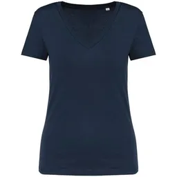 Greenspired Greenspired Damen V-Neck T-Shirt aus Bio-Baumwolle 155g/m² – Produktbild 1 von 1