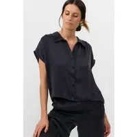 SUITE13LAB SUITE13LAB Damen vegan Shirt Sur Dunkelgrau – Produktbild 1 von 1