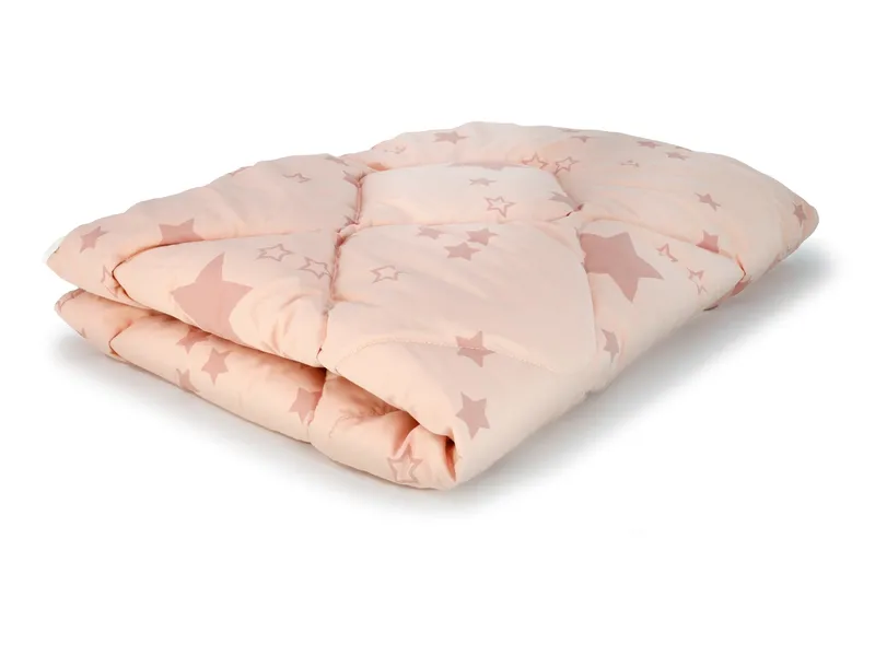 HANS NATUR HANS NATUR Krabbeldecke Stern Maße 100 x 135 cm, Rosa, mehrfarbig, – Produktbild 1 von 2